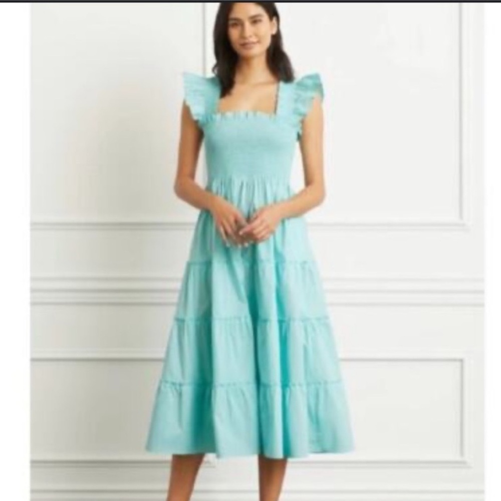 NWT Hill House Ellie Nap Dress in Bay Blue